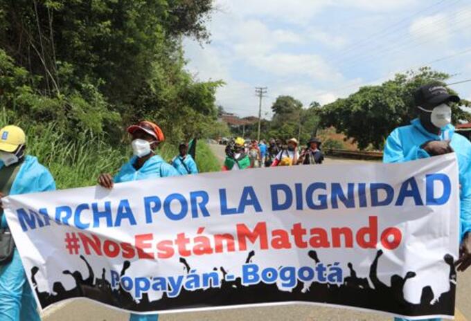 Marcha nacional por la dignidad