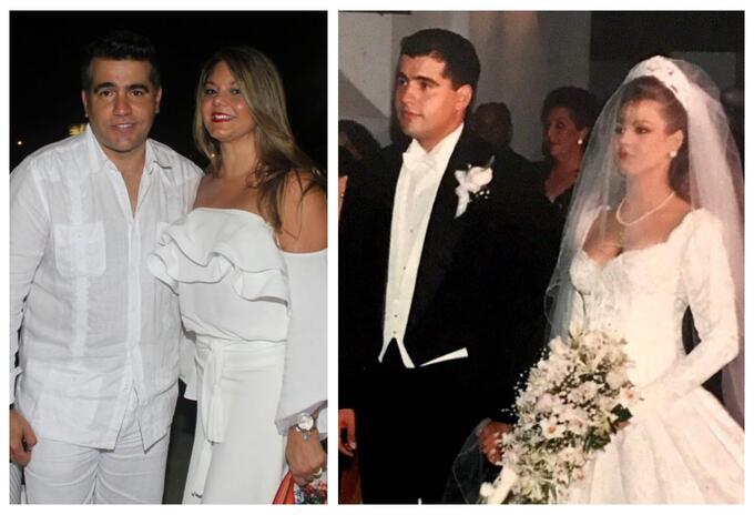 Carlos Calero y su esposa Paulina Ceballos