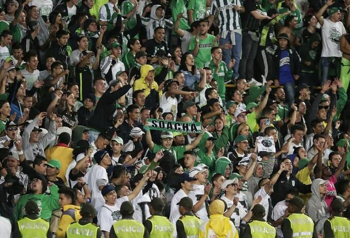 Hinchas de Atlético Nacional