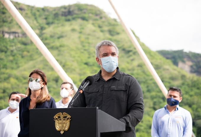 Presidente Iván Duque en Honda, Tolima