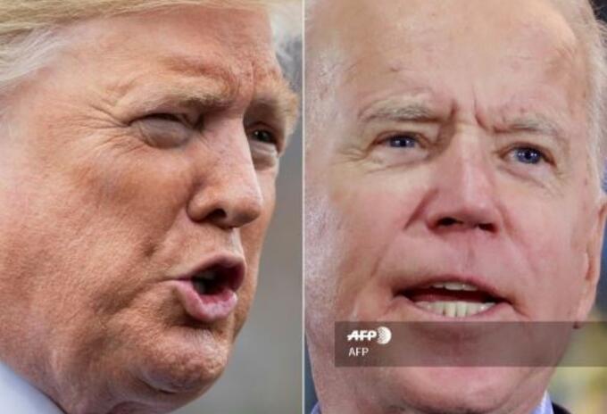 Donald Trump y Joe Biden