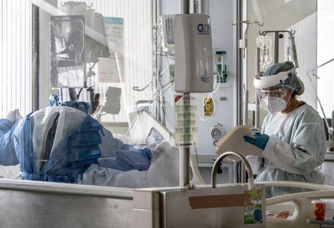Pacientes contagiados de coronavirus en Colombia.