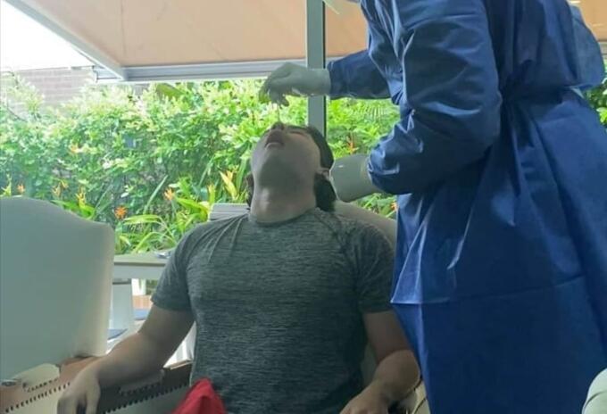 Alcalde Andrés Fabián Hurtado y su familia en aislamiento preventivo por pruebas Covid-19