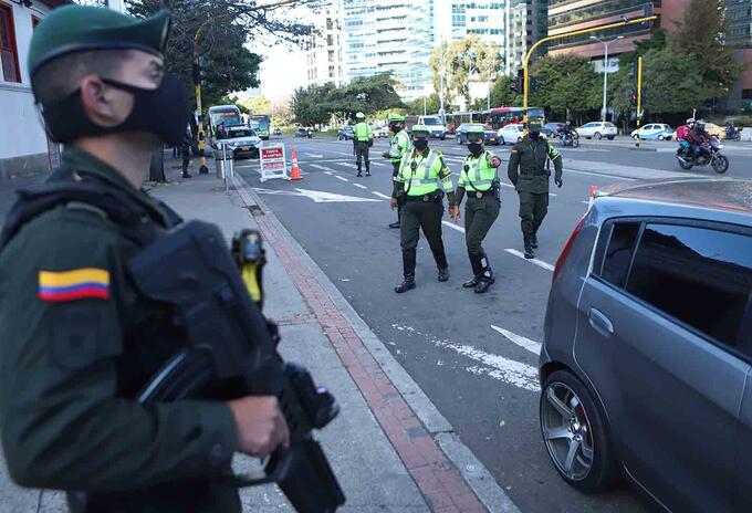 Inseguridad en Bogotá / Requisas de Policía de Bogotá