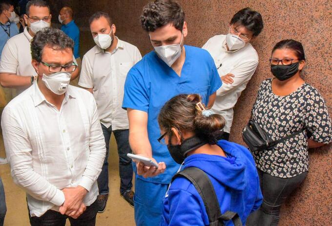 Los familiares agradecieron el acompañamiento de las autoridades