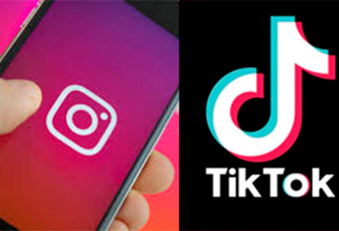 instagram y Tik Tok