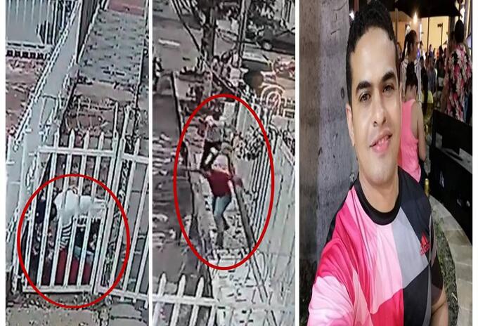 Recibió un balazo en la espalda en medio de un atraco