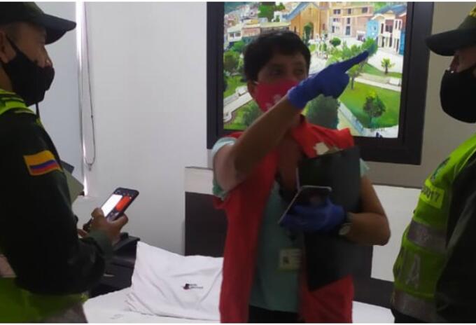 En el operativo fueron sorprendidas varias mujeres extranjeras.
