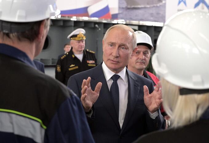 Vladimir Putin, presidente de Rusia