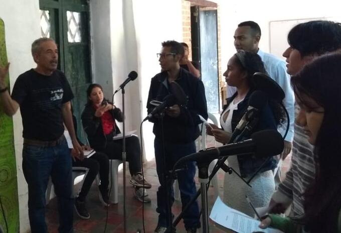 Líderes sociales en el Cauca