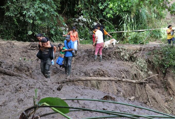 Afectaciones por lluvias en Rovira, Tolima