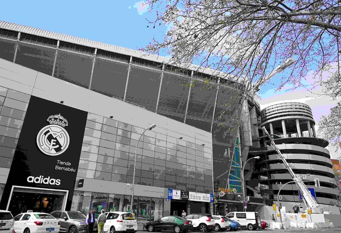 Santiago Bernabéu, estadio del Real Madrid