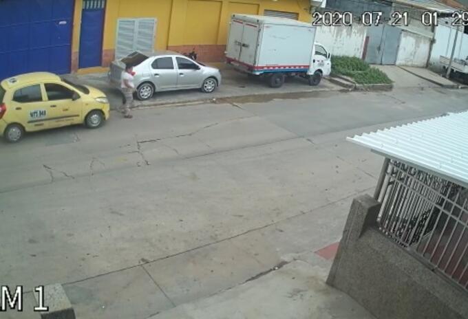 Taxi mujer arrollada