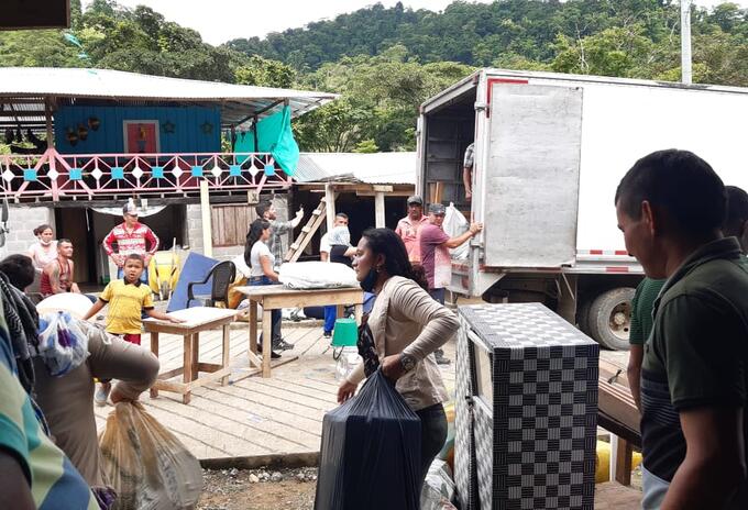 Llegada de excombatientes de las Farc a Mutatá, Antioquia