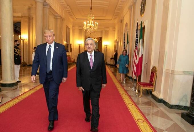 Trump y Obrador