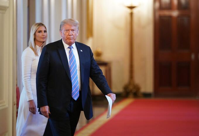 Donald Trump y su hija Ivanka Donald Trump y su hija Ivanka