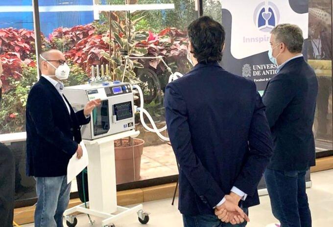 Ventiladores de InnspiraMED en Medellín