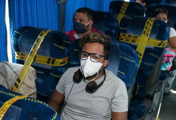 Transporte intermunicipal continuara suspendido como medida para evitar la propagación del Covid-19
