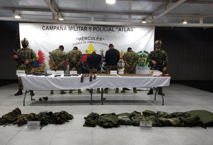 Cinco fueron los capturados en Magüí Payán