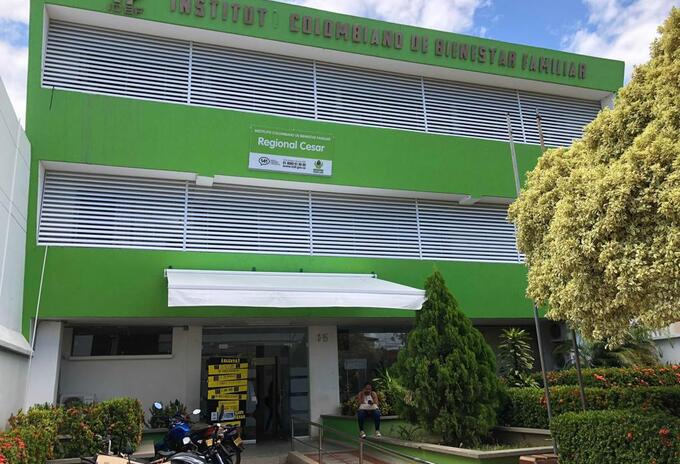 El bebé esta internado en un centro médico de Aguachica