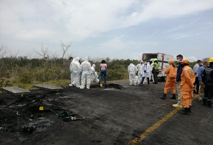 se desconoce aún las identidades de las personas que perdieron la vida, sin embargo muchas familias lloran a varios desaparecidos
