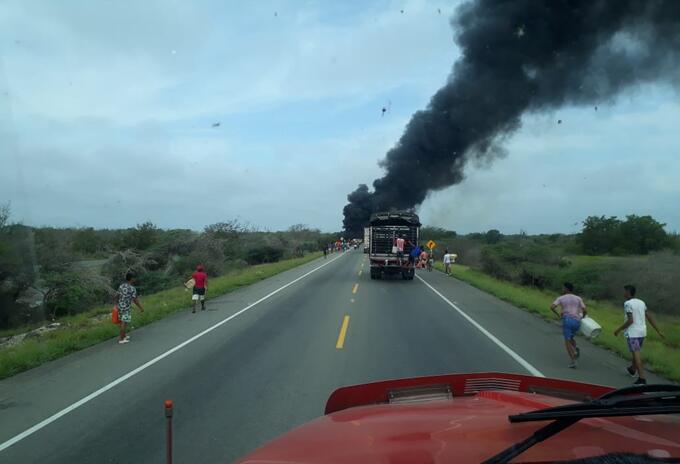 Trágico Accidente en tasajera