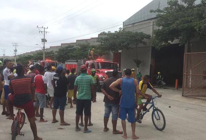 Incendio Bodega