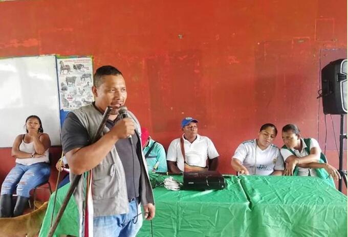 Gobernador Indigena asesinado
