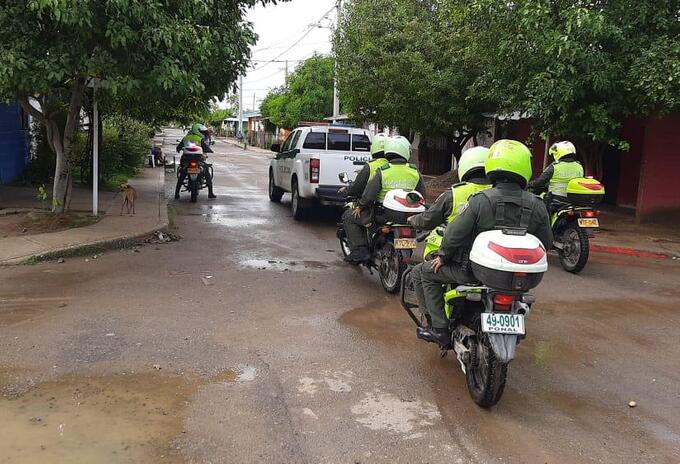 Los uniformados estarán en las calles de todo el departamento del Atlántico.