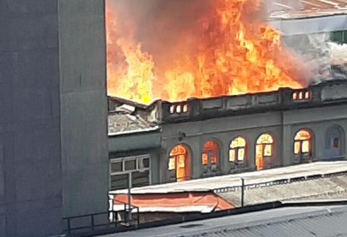 Incendio en centro de Pereira
