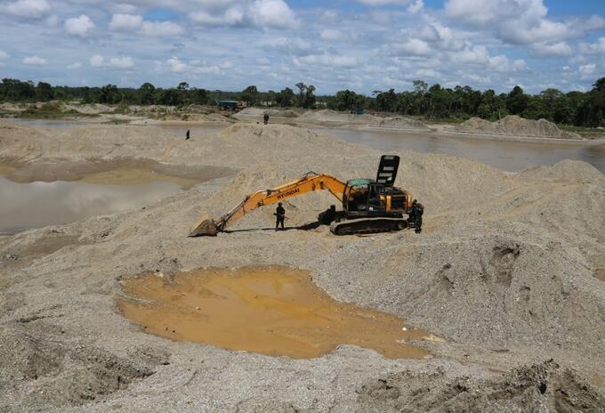 Minería ilegal