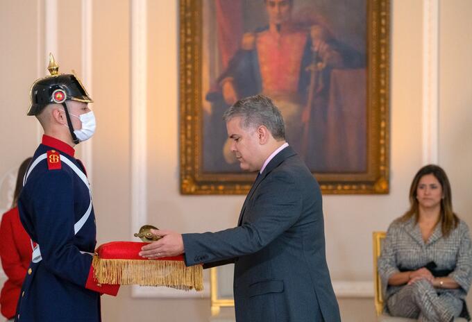 Duque en natalicio de Bolívar