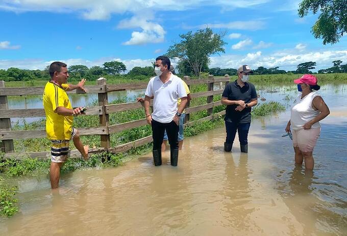 Por fortuna no hay personas lesionadas, durante las lluvias