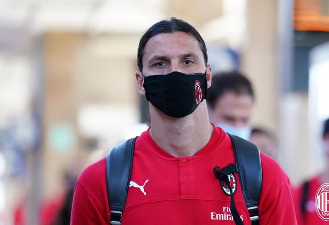 Zlatan regresó al Milán