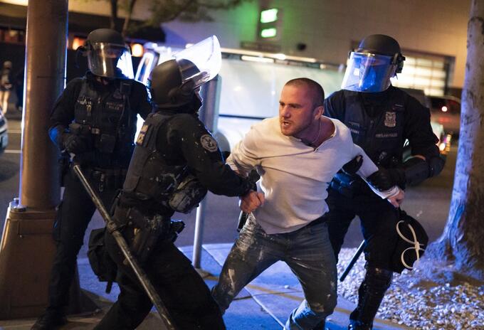 Protestas en Portland EE.UU.