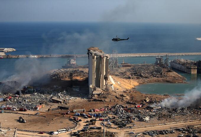 Explosión en Beirut, Líbano