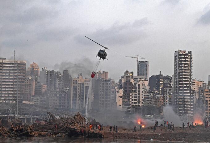 Explosión en Beirut, Líbano