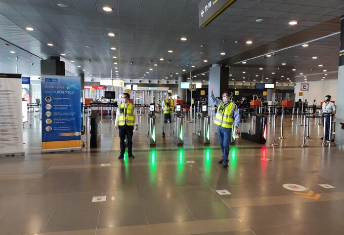 Protocolos para reapertura del aeropuerto El Dorado