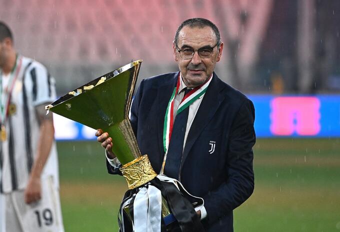Maurizio Sarri, técnico de Juventus Maurizio Sarri, técnico de Juventus