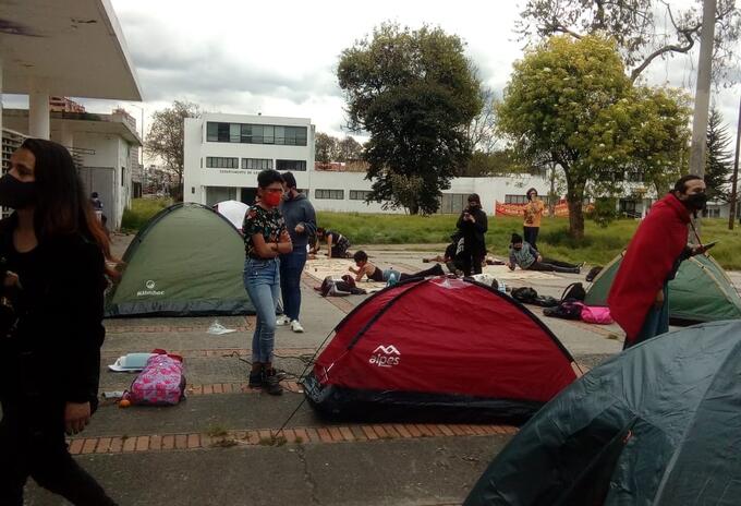 Estudiantes de la Pedagógica tambien lo harán