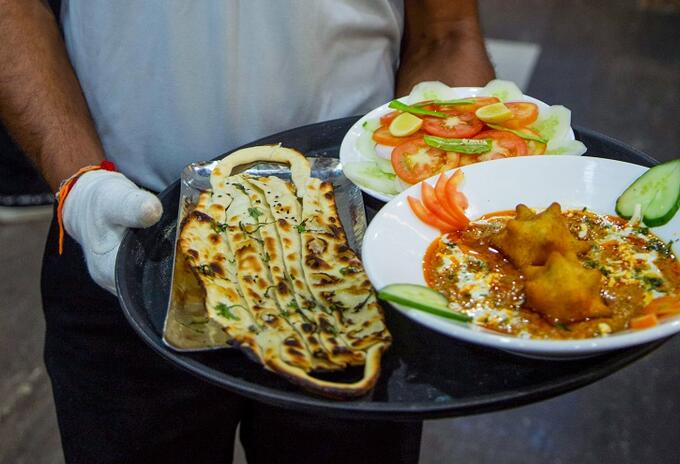 Covid curry, India