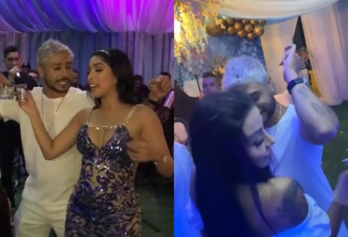 Fiesta de famosos en Medellín