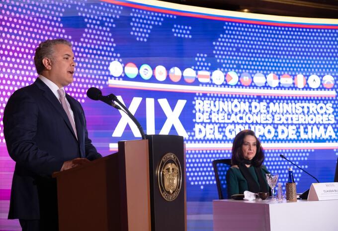 Presidente Iván Duque