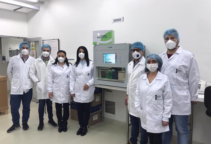 Investigadores del INS