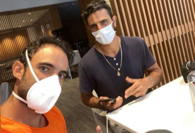 Juan Sebastián Cabal y Robert Farah en Nueva York