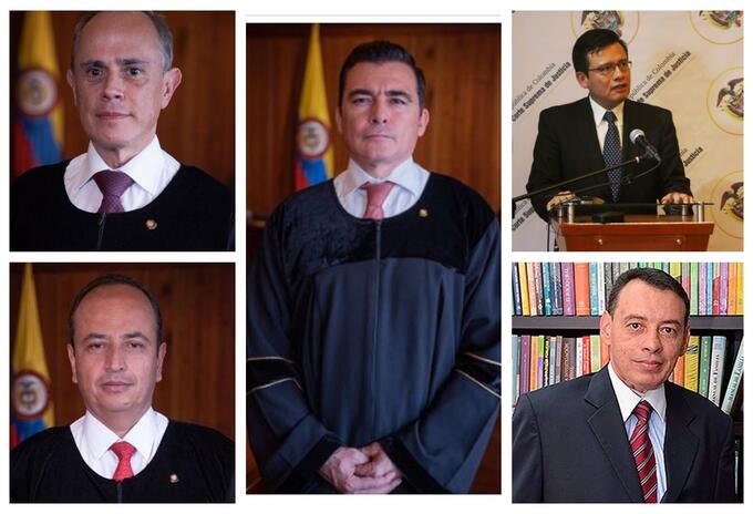 Magistados de la Sala de Instrucción