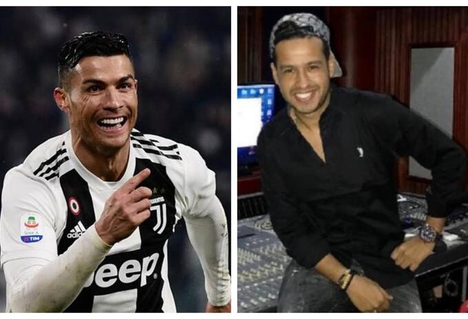 Cristiano Ronaldo y Martín Elías