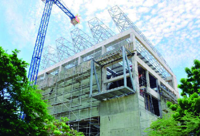 La construcción de la nueva sede del museo se encuentra paralizada.