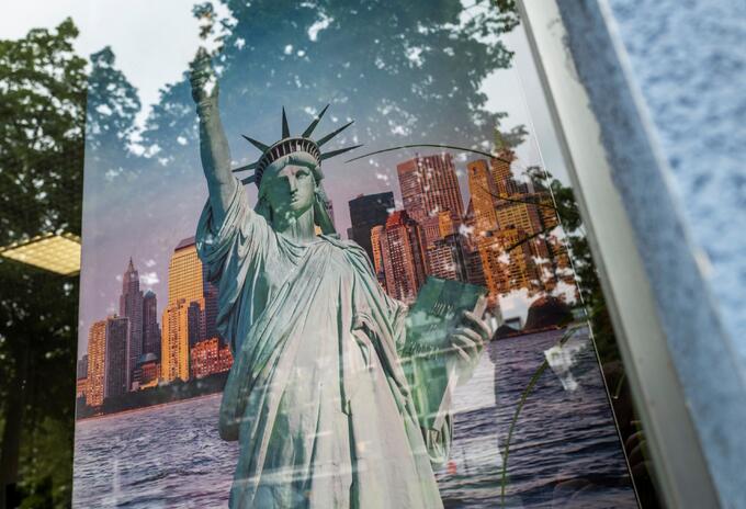 Nueva York / estatua de la libertad