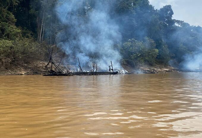 Operativos Mineria Ilegal Amazonia
